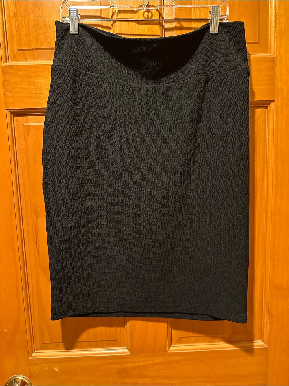 LuLaRoe Cassie Black Pencil Skirt - Sleek Workwear